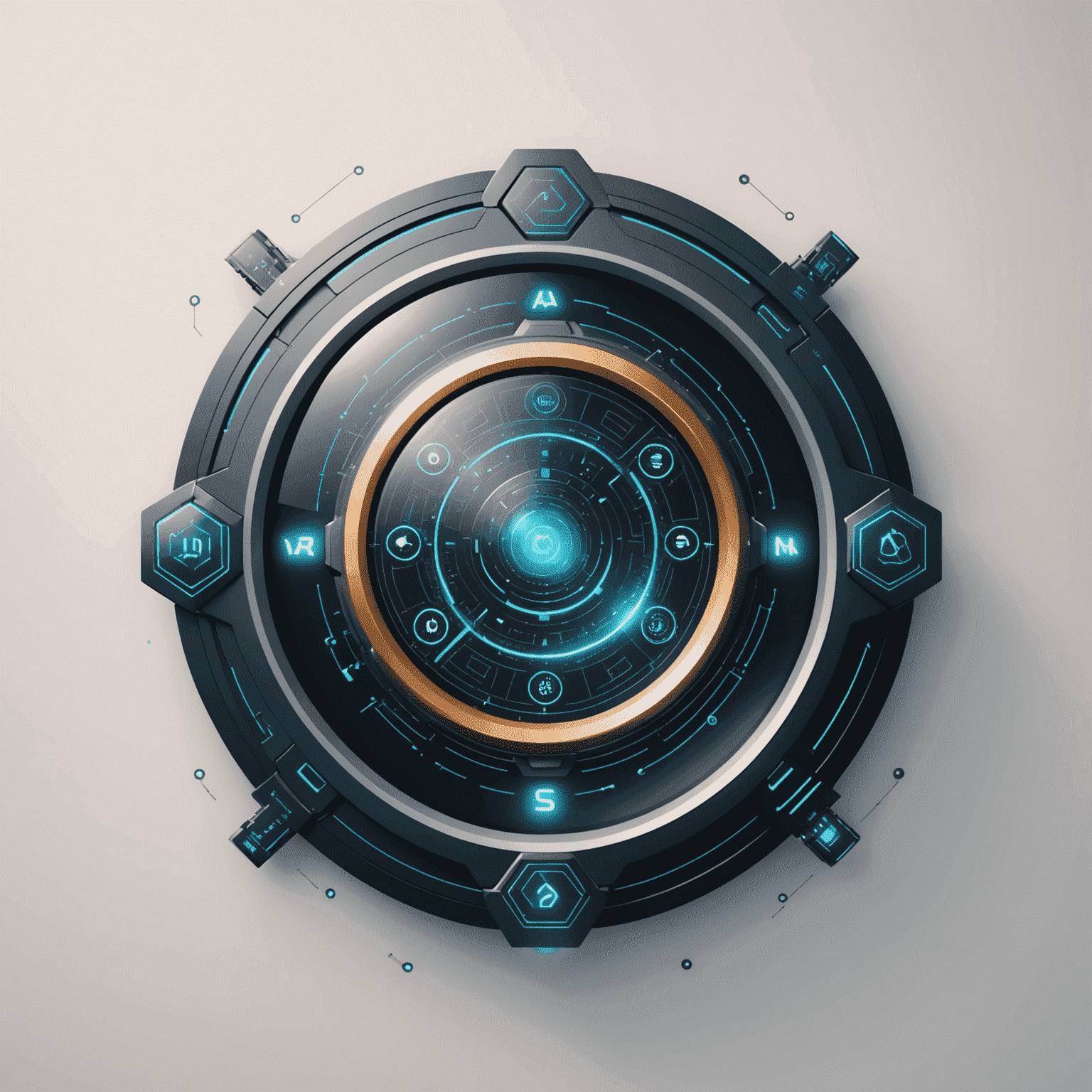 Logo Ai_search représentant une interface futuriste avec des éléments d'intelligence artificielle