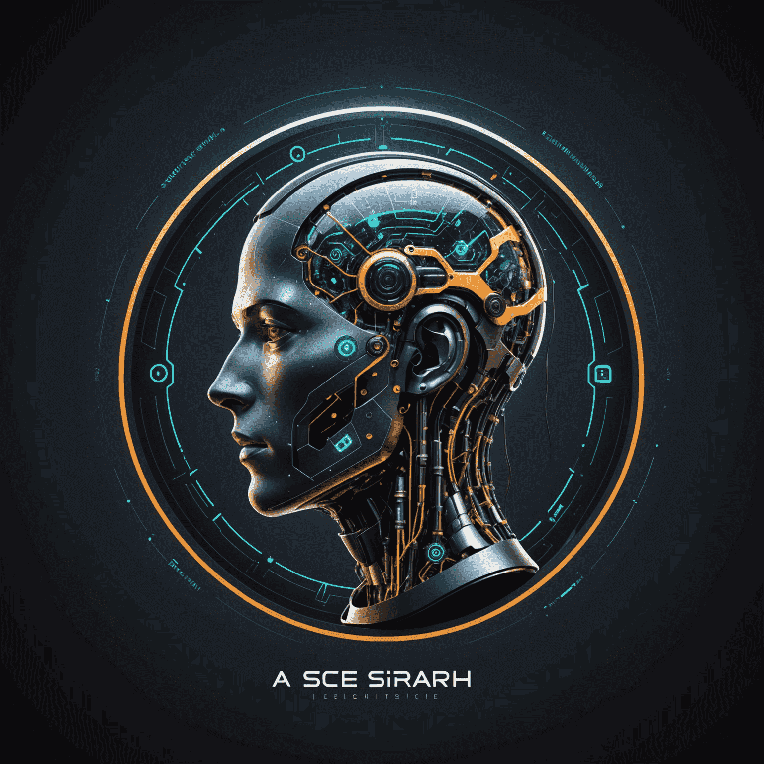 Logo Ai_search représentant une interface futuriste avec des éléments d'intelligence artificielle