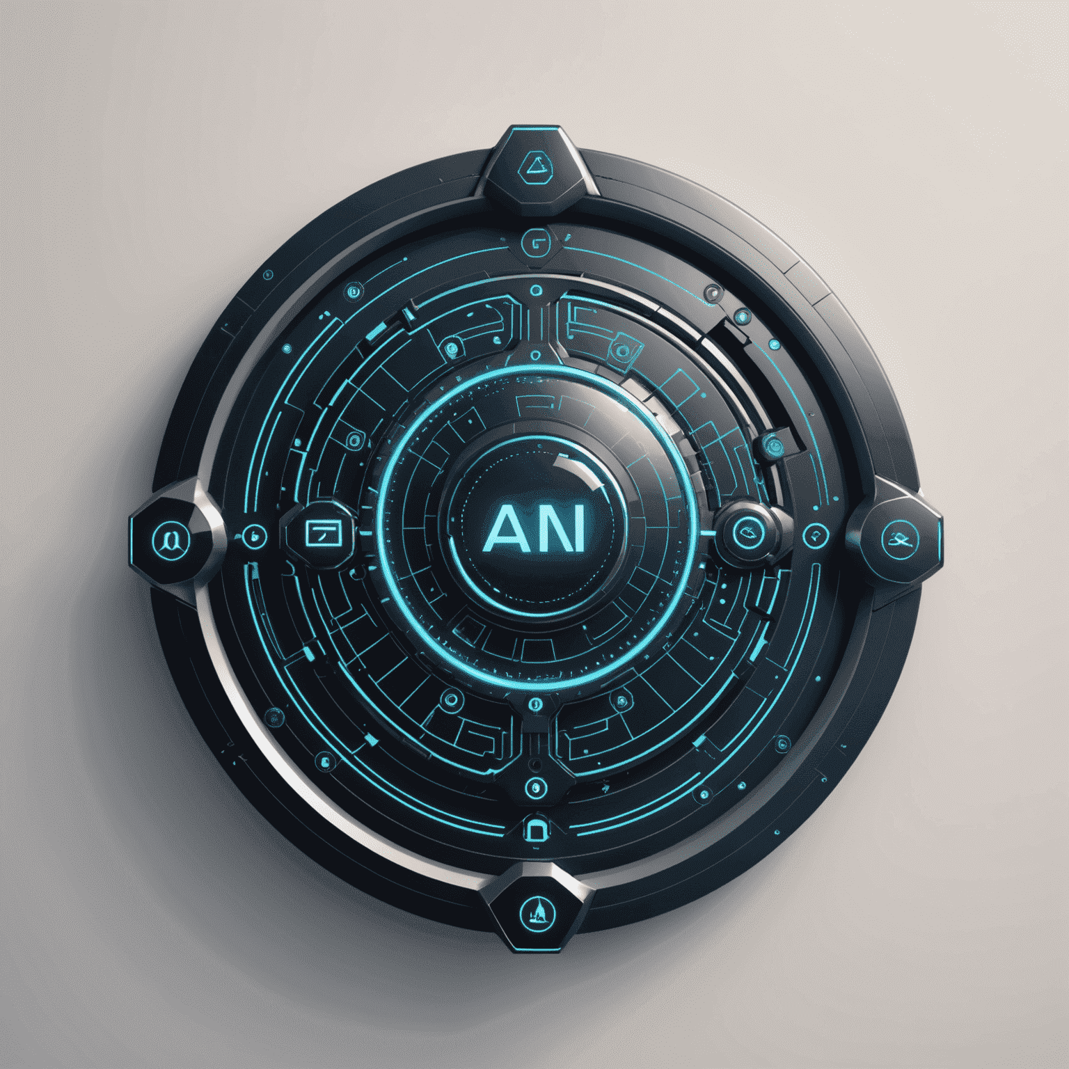 Logo Ai_search représentant une interface futuriste avec des éléments d'intelligence artificielle